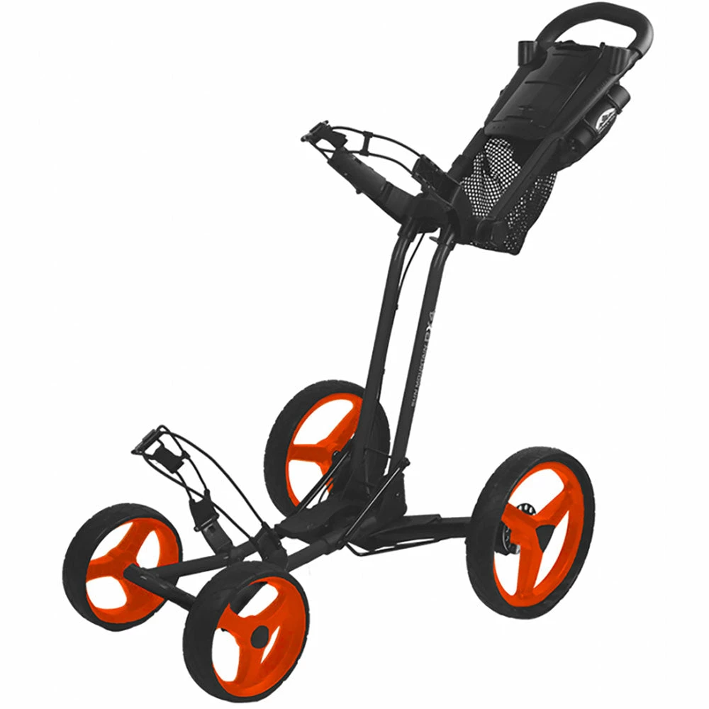 Sun Mountain Pathfinder PX4 4-Wheel Push Trolley - Black Inferno 1 Sun Mountain Pathfinder PX4 4-Wheel Push Trolley - Black Inferno