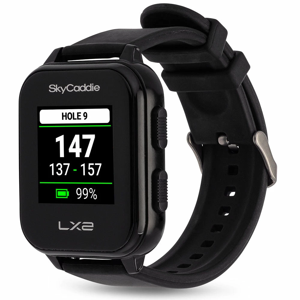 SkyCaddie LX2 GPS Smartwatch - Black 2 SkyCaddie LX2 GPS Smartwatch - Black - Image 2