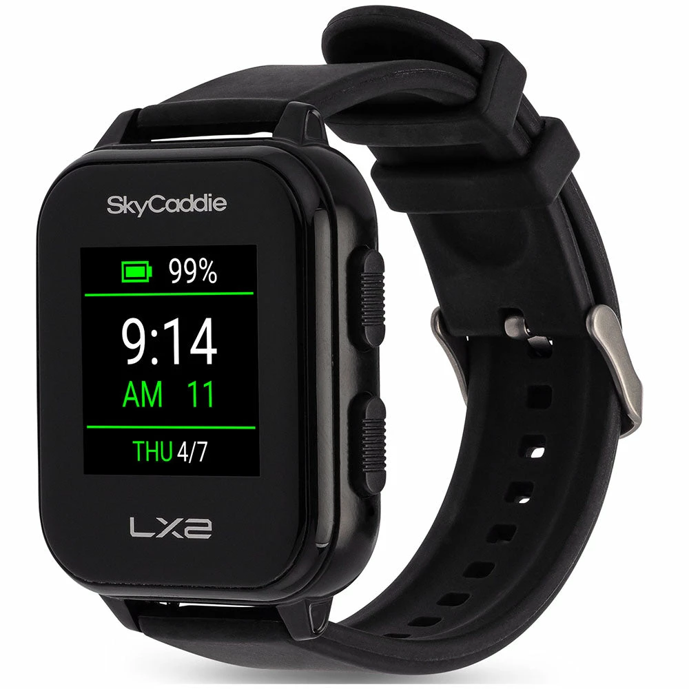 SkyCaddie LX2 GPS Smartwatch - Black 4 SkyCaddie LX2 GPS Smartwatch - Black - Image 4
