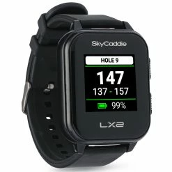 SkyCaddie LX2 GPS Smartwatch - Black 30 SkyCaddie LX2 GPS Smartwatch - Black -Golf Balls Sales Store skycaddie lx2 gps smartwatch 18