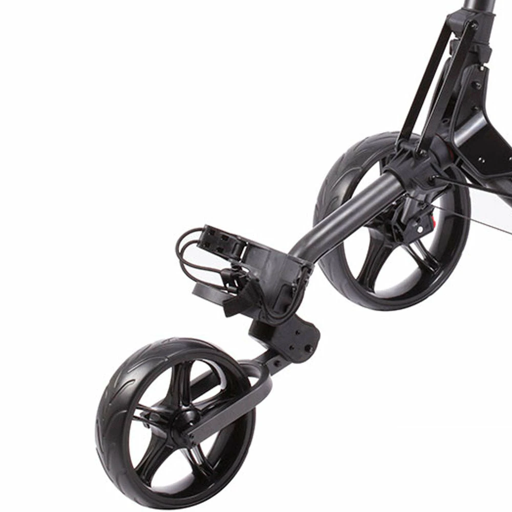 SkyMax Cube 3 3-Wheel Push Trolley - Charcoal/Black 3 SkyMax Cube 3 3-Wheel Push Trolley - Charcoal/Black - Image 3