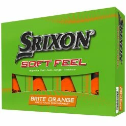Srixon Soft Feel Golf Balls - Brite Orange - 12 Pack 8 Srixon Soft Feel Golf Balls - Brite Orange - 12 Pack -Golf Balls Sales Store srixon soft feel golf balls brite orange 4