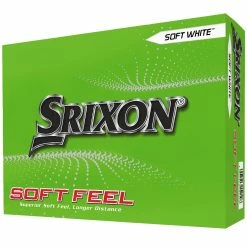 Srixon Soft Feel Golf Balls - White - 12 Pack -Golf Balls Sales Store srixon soft feel golf balls white 4