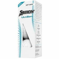 Srixon Ultisoft 4 Golf Balls - White - 12 Pack -Golf Balls Sales Store srixon ultisoft 4 golf balls 6