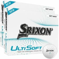 Srixon Ultisoft 4 Golf Balls - White - Double Dozen