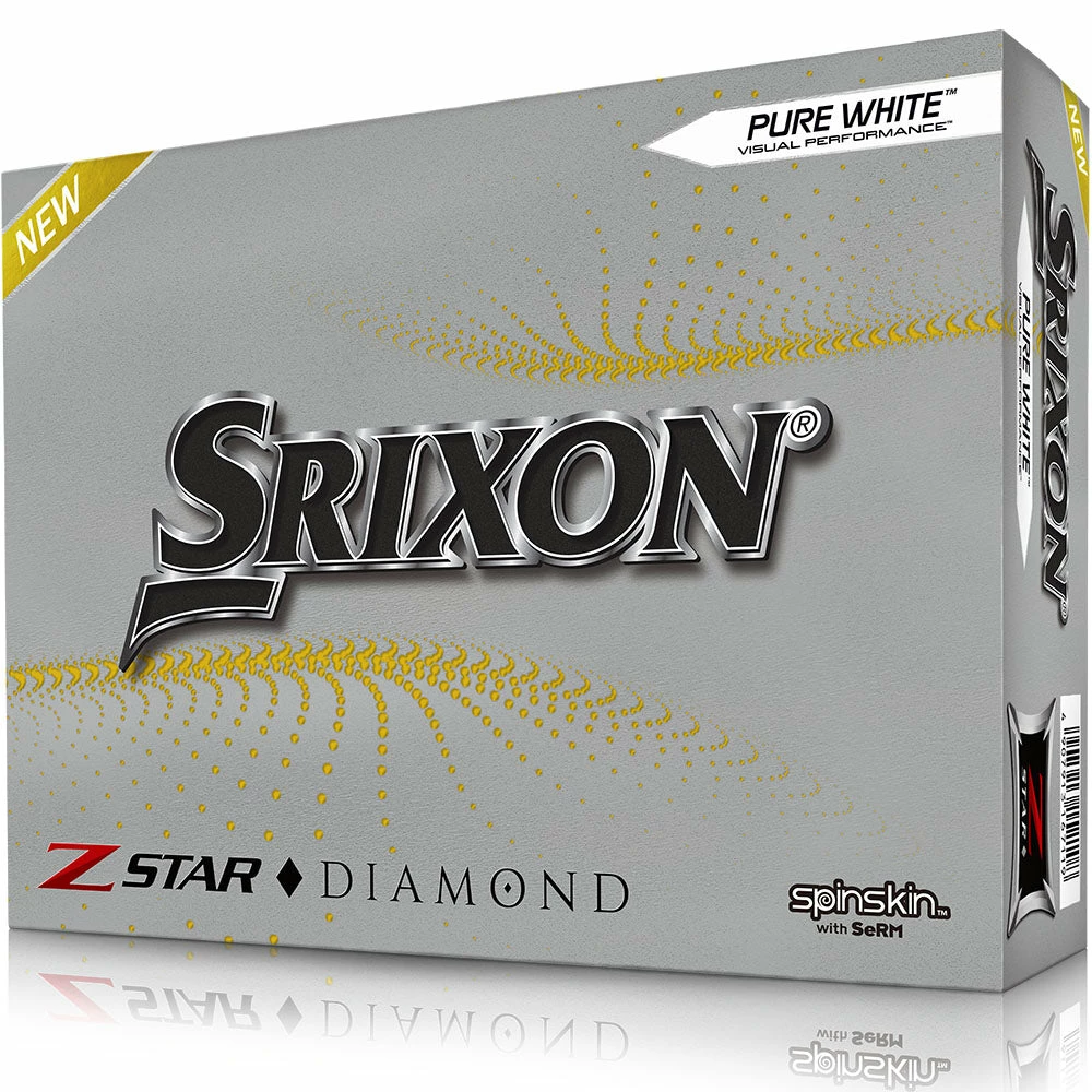 Srixon Z-Star Diamond Golf Balls - Pure White - 12 Pack 11 Srixon Z-Star Diamond Golf Balls - Pure White - 12 Pack - Image 11