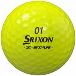 Srixon Z-Star Divide Golf Balls - White/Yellow - 12 Pack -Golf Balls Sales Store srixon z star divide golf balls whiteyellow 4
