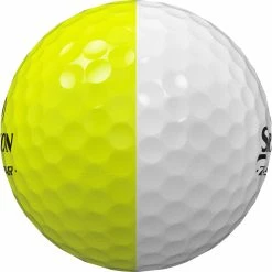 Srixon Z-Star Divide Golf Balls - White/Yellow - 12 Pack -Golf Balls Sales Store srixon z star divide golf balls whiteyellow 6