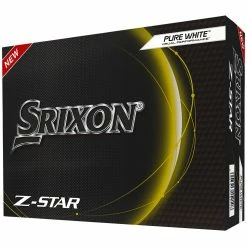 Srixon Z-Star Golf Balls - White - 12 Pack -Golf Balls Sales Store srixon z star golf ball white 4