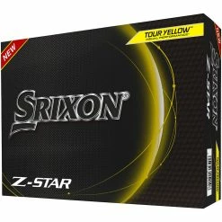 Srixon Z-Star Golf Balls - Yellow - 12 Pack -Golf Balls Sales Store srixon z star golf ball yellow 4