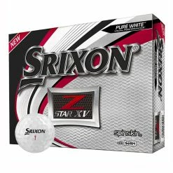 Golf Balls Sales Store 14 Srixon Z Star XV Golf Balls White - 12 Pack