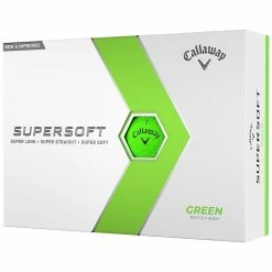 Callaway Supersoft Golf Balls - Green - 12 Pack -Golf Balls Sales Store supersoft 23 green 1