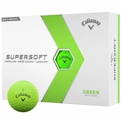 Golf Balls Sales Store 29 Callaway Supersoft Golf Balls - Green - 12 Pack