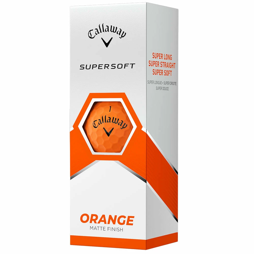 Callaway Supersoft Golf Balls - Orange - 12 Pack 5 Callaway Supersoft Golf Balls - Orange - 12 Pack - Image 5