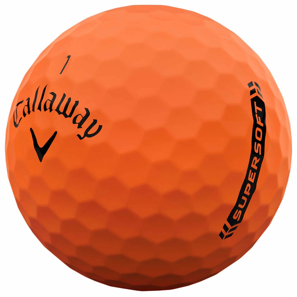 Callaway Supersoft Golf Balls - Orange - 12 Pack 3 Callaway Supersoft Golf Balls - Orange - 12 Pack - Image 3