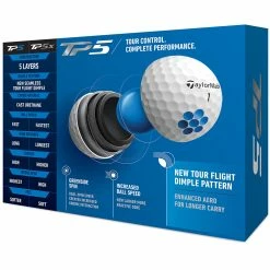 TaylorMade TP5 Golf Balls - White - Double Dozen 18 TaylorMade TP5 Golf Balls - White - Double Dozen -Golf Balls Sales Store tp5 white 3 2