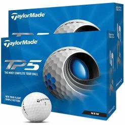 TaylorMade TP5 Golf Balls - White - Double Dozen 22 TaylorMade TP5 Golf Balls - White - Double Dozen -Golf Balls Sales Store tp5 white hero double dozen