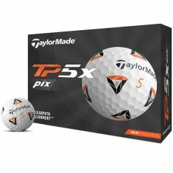 TaylorMade TP5x Pix 2.0 Golf Balls - White - 12 Pack 9 TaylorMade TP5x Pix 2.0 Golf Balls - White - 12 Pack -Golf Balls Sales Store tp5x pix 3