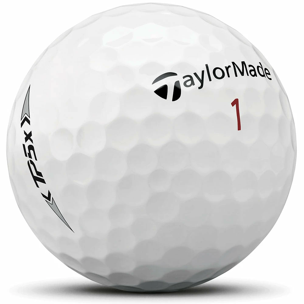TaylorMade TP5x Golf Balls - White - 12 Pack 2 TaylorMade TP5x Golf Balls - White - 12 Pack - Image 2