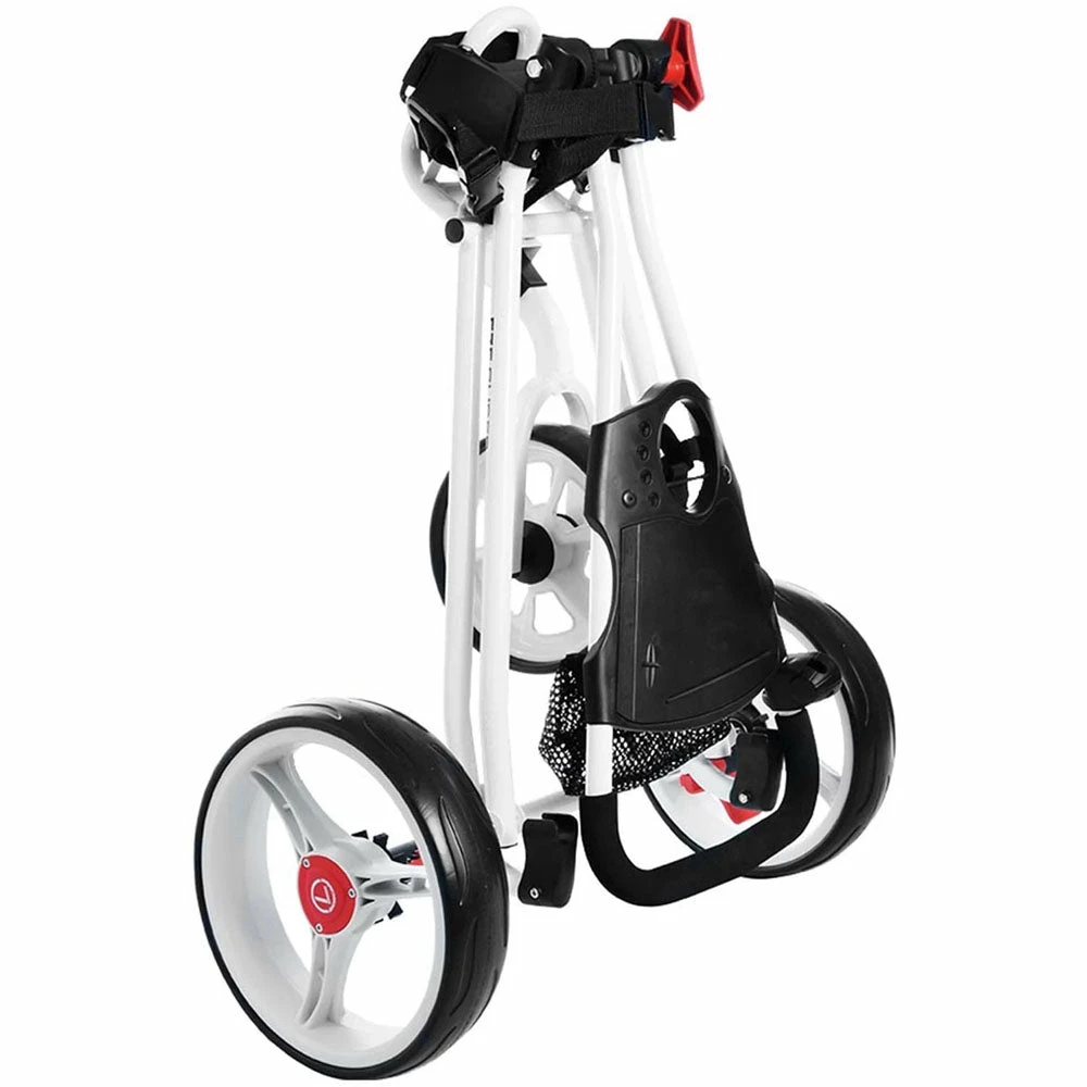 Longridge Eze Glide Cruiser 3-Wheel Push Trolley - White 2 Longridge Eze Glide Cruiser 3-Wheel Push Trolley - White - Image 2