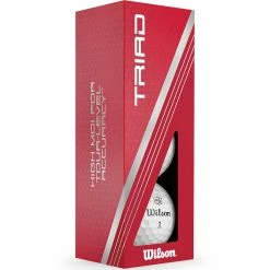 Wilson Staff Wilson Triad Golf Balls - White - Double Dozen 16 Wilson Staff Wilson Triad Golf Balls - White - Double Dozen -Golf Balls Sales Store triad 2 1