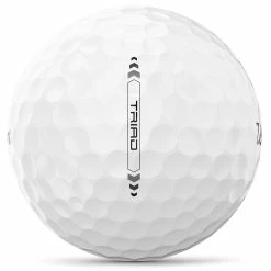 Wilson Staff Wilson Triad Golf Balls - White - 12 Pack -Golf Balls Sales Store triad 5