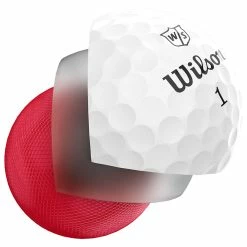 Wilson Staff Wilson Triad Golf Balls - White - Double Dozen 18 Wilson Staff Wilson Triad Golf Balls - White - Double Dozen -Golf Balls Sales Store triad 8 1