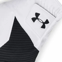 Under Armour Medal Glove - Black/White 9 Under Armour Medal Glove - Black/White -Golf Balls Sales Store under armour medal glove rh black white 5