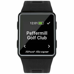 Shot Scope V3 GPS Golf Watch & Performance Tracker - Black -Golf Balls Sales Store v3 black 2