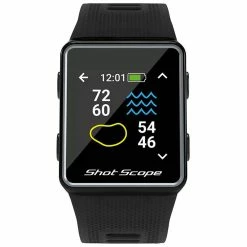 Shot Scope V3 GPS Golf Watch & Performance Tracker - Black -Golf Balls Sales Store v3 black 3