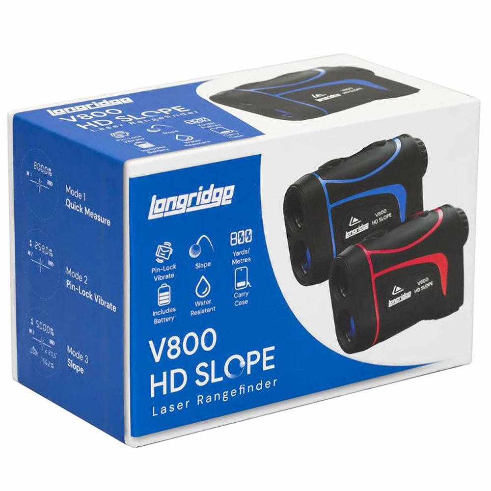 Longridge V800 HD Slope Laser Rangefinder - Blue 7 Longridge V800 HD Slope Laser Rangefinder - Blue - Image 7