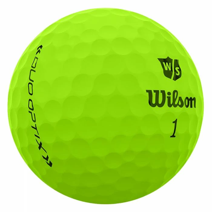Wilson Staff Duo+ Optix Balls - Green 1 Wilson Staff Duo+ Optix Balls - Green