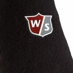 Wilson Staff Winter Microfiber Suede Mens Gloves - Black -Golf Balls Sales Store wilson staff winter microfiber suede mens gloves black 4