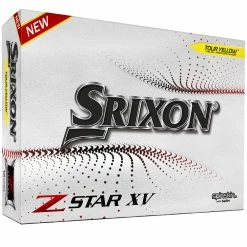 Srixon Z-Star XV 7 Golf Balls - Tour Yellow - 12 Pack -Golf Balls Sales Store z star xv 7 yellow 6